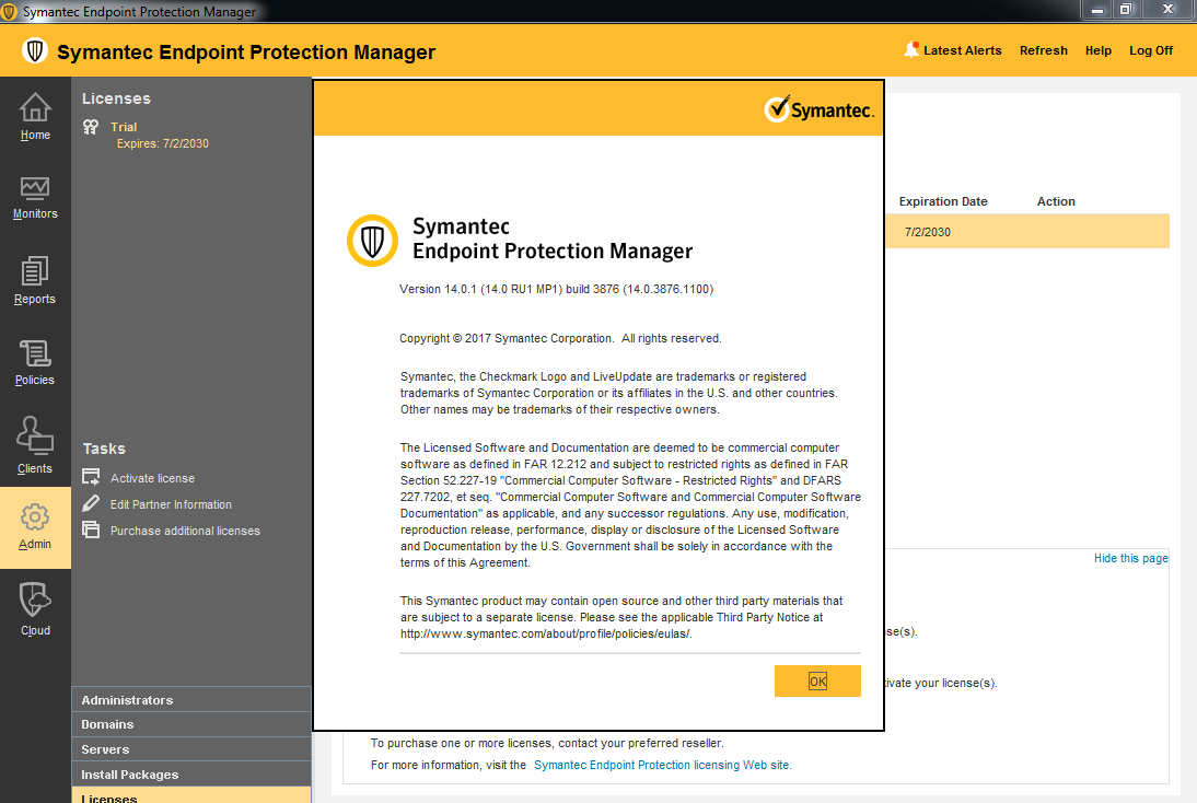 Symantec Endpoint Protection 14.2.1023.0100